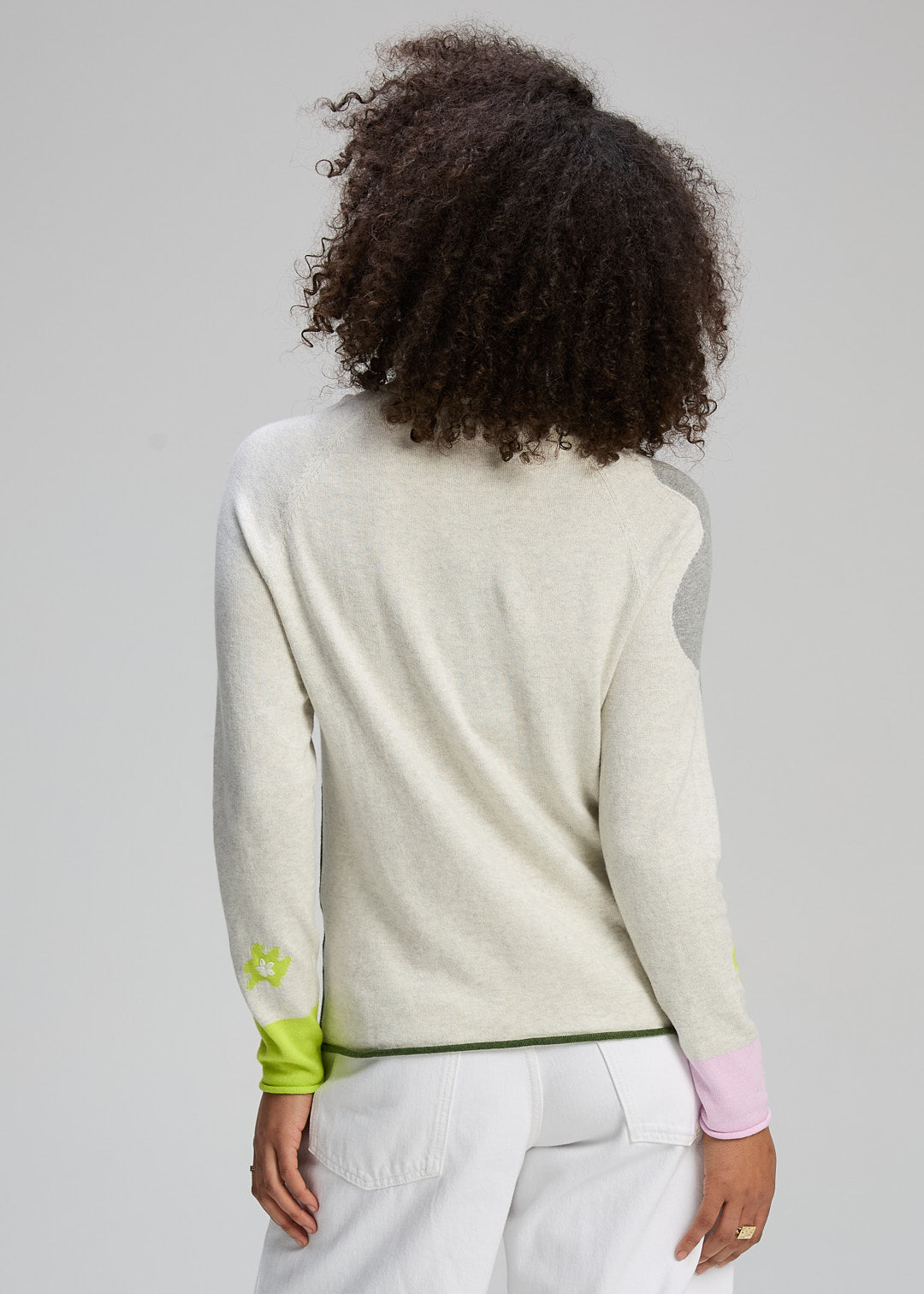 Zaket & Plover Petal Jumper - Ice
