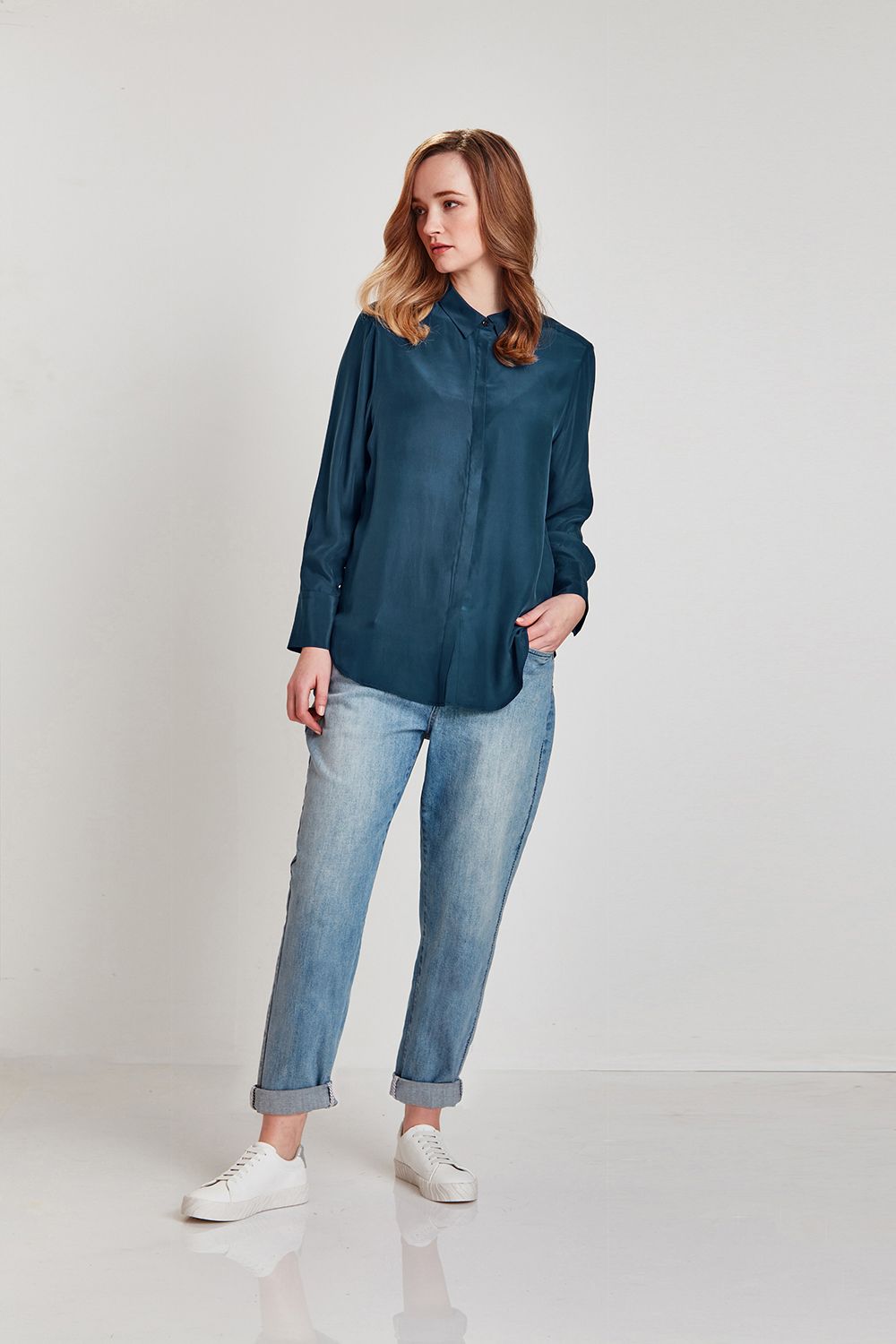 Verge Lyla Top - Peacock