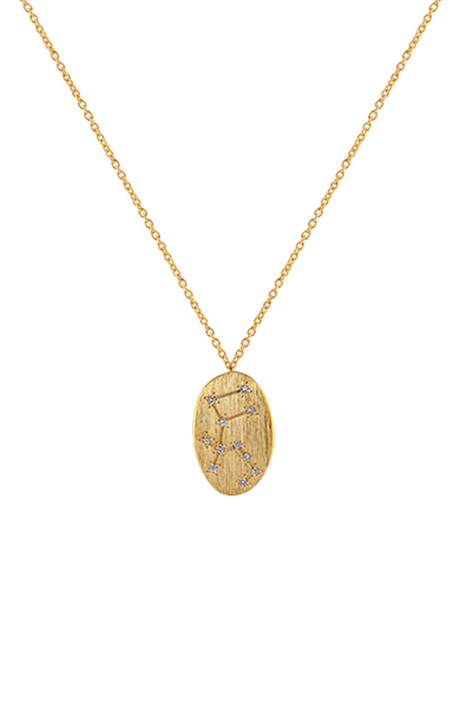 Zahar Aquarius Zodiac Necklace