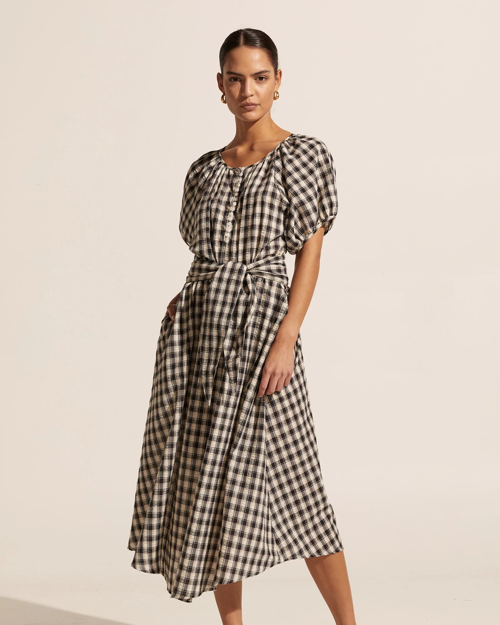 Zoe Kratzmann Motion Dress - Licorice Check