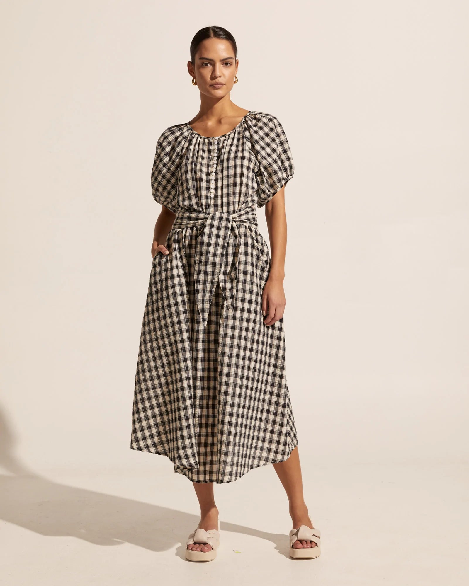 Zoe Kratzmann Motion Dress - Licorice Check